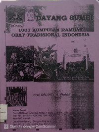 Image of 1001 KUMPULAN RAMUAN OBAT TRADISIONAL INDONESIA