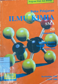 Image of BUKU PELAJARAN ILMU KIMIA SMA