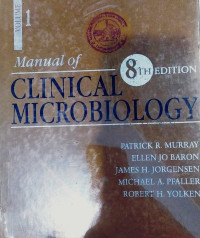 Image of Manual of Clinical Microbiology 8th Edition