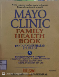 Image of MAYO CLINIC FAMILY HEALTH BOOK