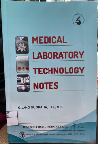 Image of MEDICAL LABORATORY TECHNOLOGY NOTES