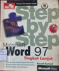 Image of Microsoft Word 97 Tingkat Lanjut : Step By Step