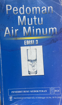 Image of Pedoman Mutu Air Minum