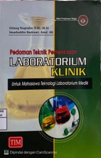 Image of Pedoman Teknik Pemeriksaan Laboratorium Klinik
